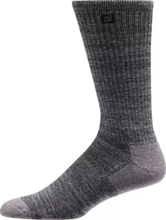 FootJoy Mens Techsof Tour Thermal Crew Socks (1 Pair)