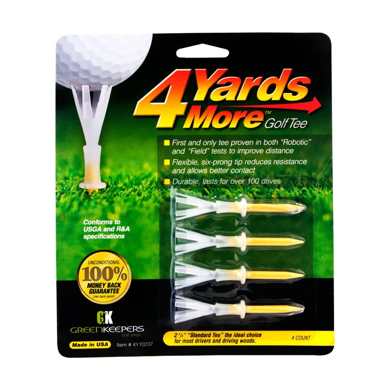 4 Yards More Golf Tees