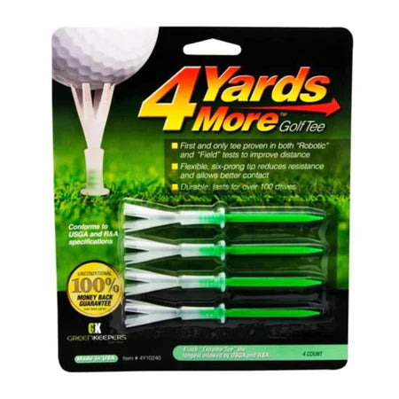 4 Yards More Golf Tees