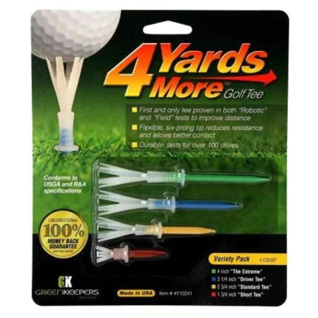 4 Yards More Golf Tees