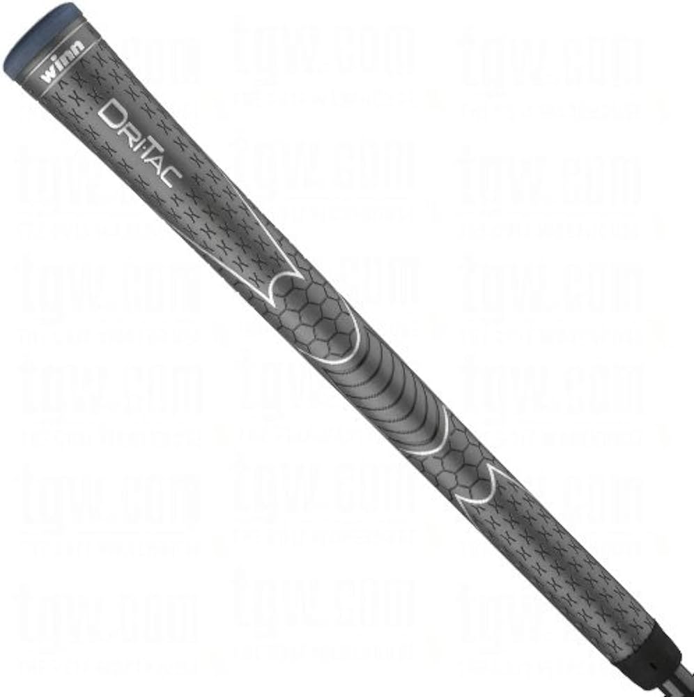 Winn Dri-Tac Gray Golf Grip - Multiple Sizes