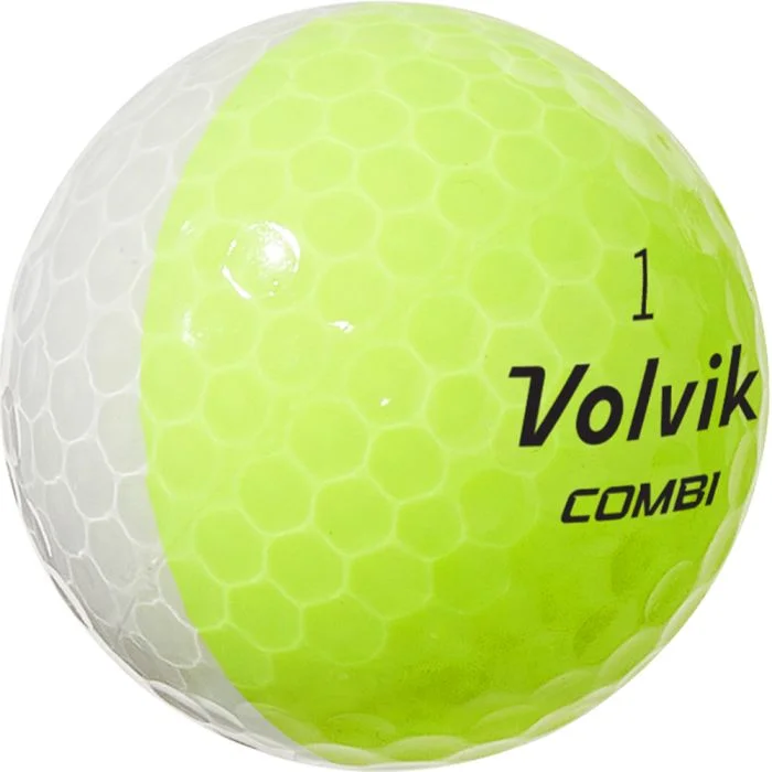 NEW Volvik Crystal Combi 3-Piece Premium Golf Balls - Assorted Colors