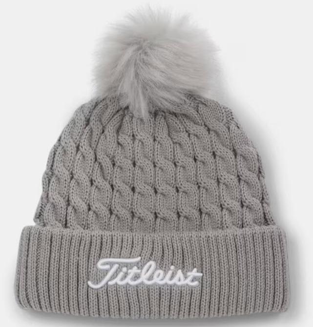 Titleist Hat Cable Knit Pom Pom '24