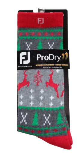 Footjoy Socks Holiday (Crew SOLD OUT!) - Roll Tab Available - Variety (1 Pair)