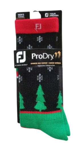 Footjoy Socks Holiday (Crew SOLD OUT!) - Roll Tab Available - Variety (1 Pair)