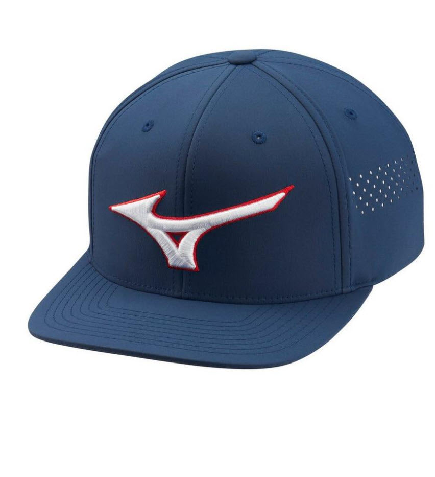 Mizuno Tour Flat Snapback Golf Hat