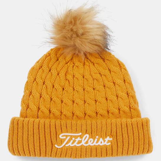 Titleist Hat Cable Knit Pom Pom '24