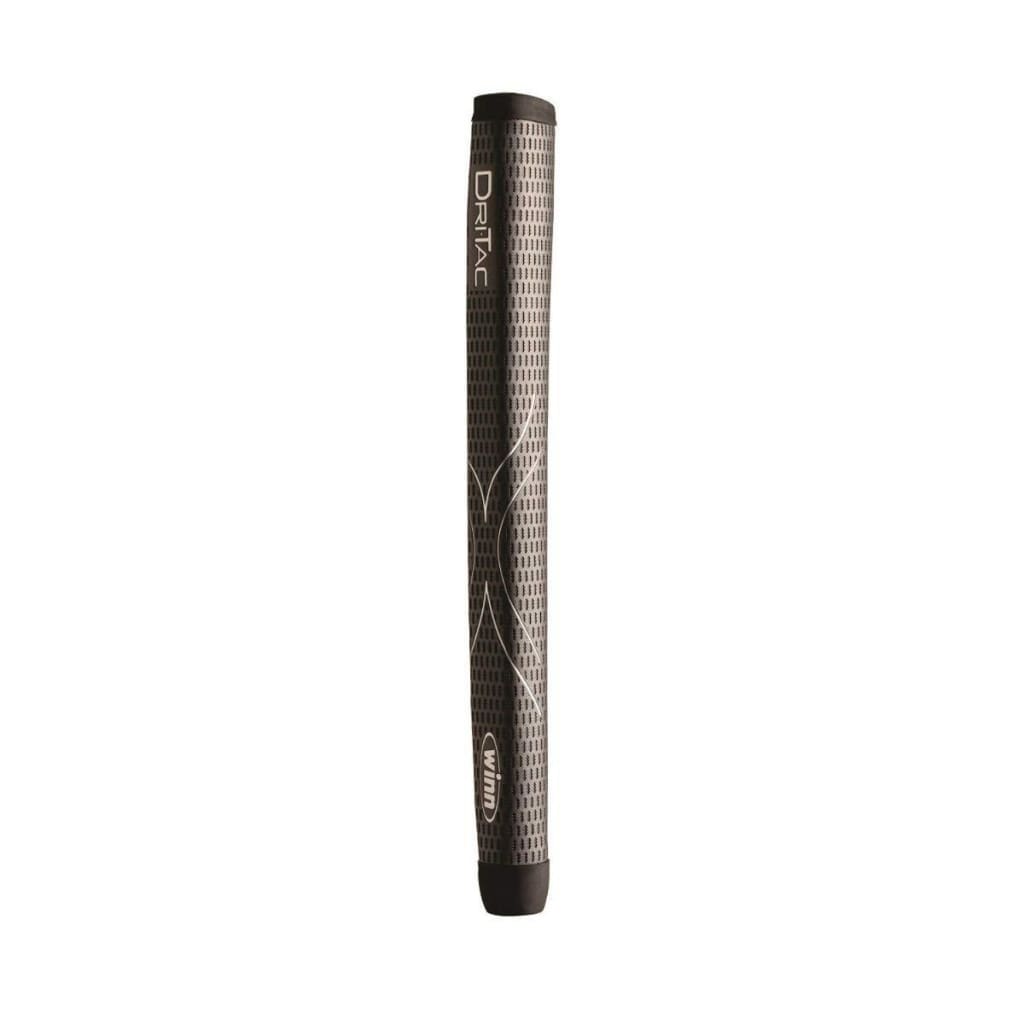 Winn DriTac Medallist Pistol Putter Golf Grip, Dark Gray - Golf Country Online