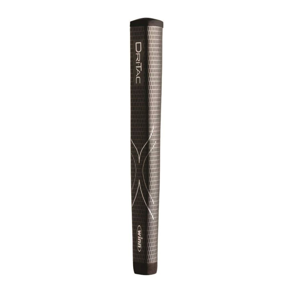 Winn DriTac Lite Jumbo Pistol Putter Golf Grip, Dark Gray - Golf Country Online