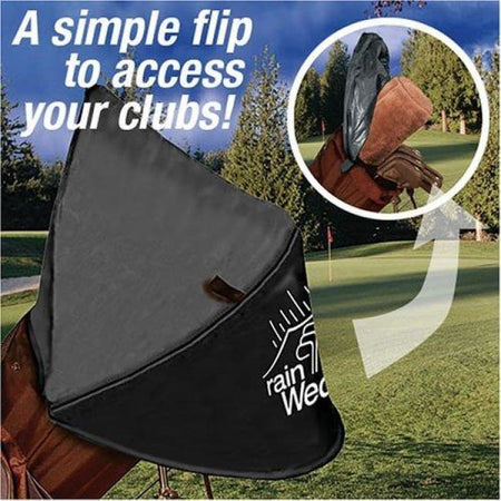 RAIN WEDGE EASY ACCESS GOLF BAG RAIN HOOD / COVER - Golf Country Online