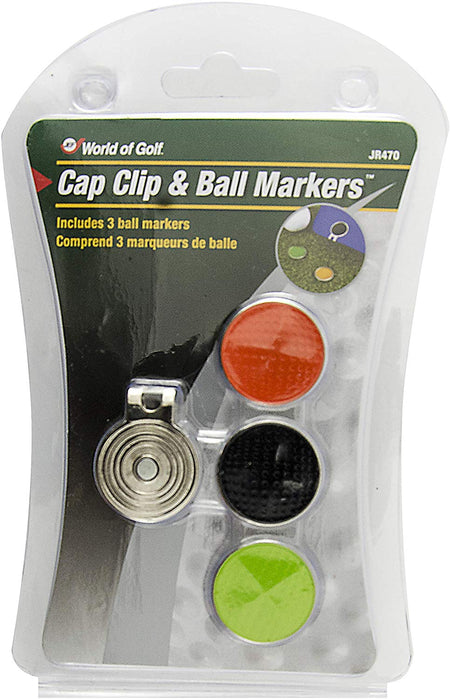 Jef World of Golf Gifts & Gallery, Inc. Cap/Hat Clip & Ball Markers - Golf Country Online