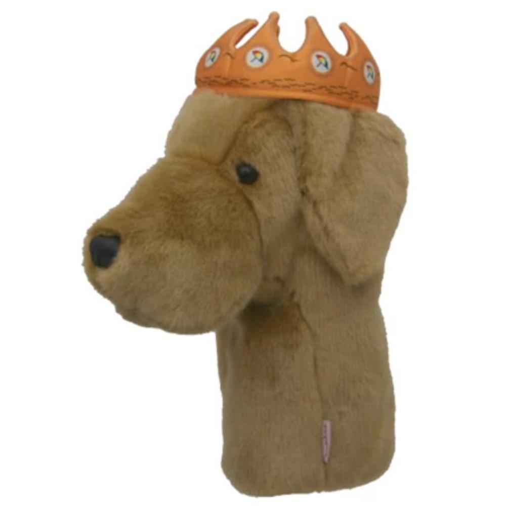 Daphne's Headcovers Yellow Lab with (A. Palmer) Crown Headcover - Golf Country Online